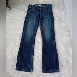Maurices women's blue boot cut jeans size 5/6